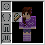 The slot used to equip a quiver.